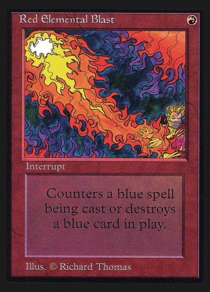 Red Elemental Blast [International Collectors' Edition] | Total Play