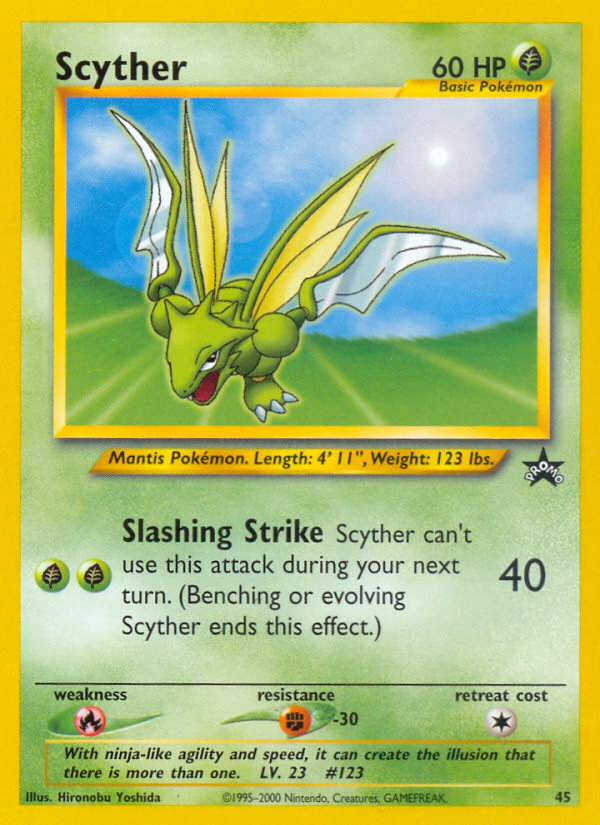 Scyther (45) [Wizards of the Coast: Black Star Promos] | Total Play