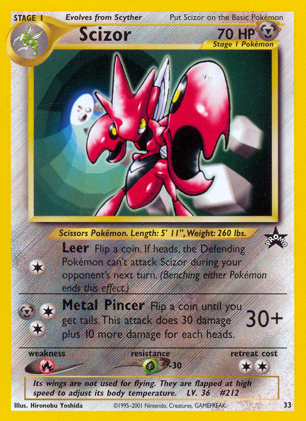 Scizor (33) [Wizards of the Coast: Black Star Promos] | Total Play