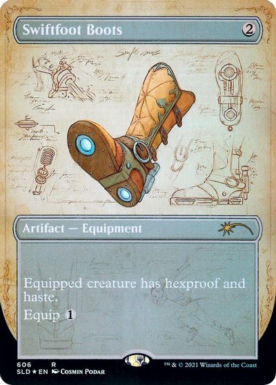 Swiftfoot Boots (Blueprint) [Secret Lair Drop Promos] | Total Play