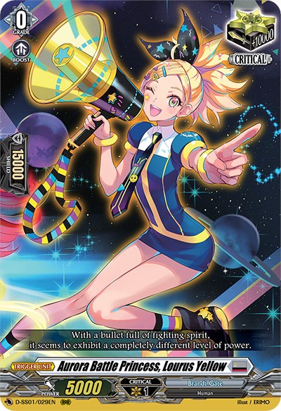 Aurora Battle Princess, Lourus Yellow (D-SS01/029EN) [Festival Collection 2021] | Total Play