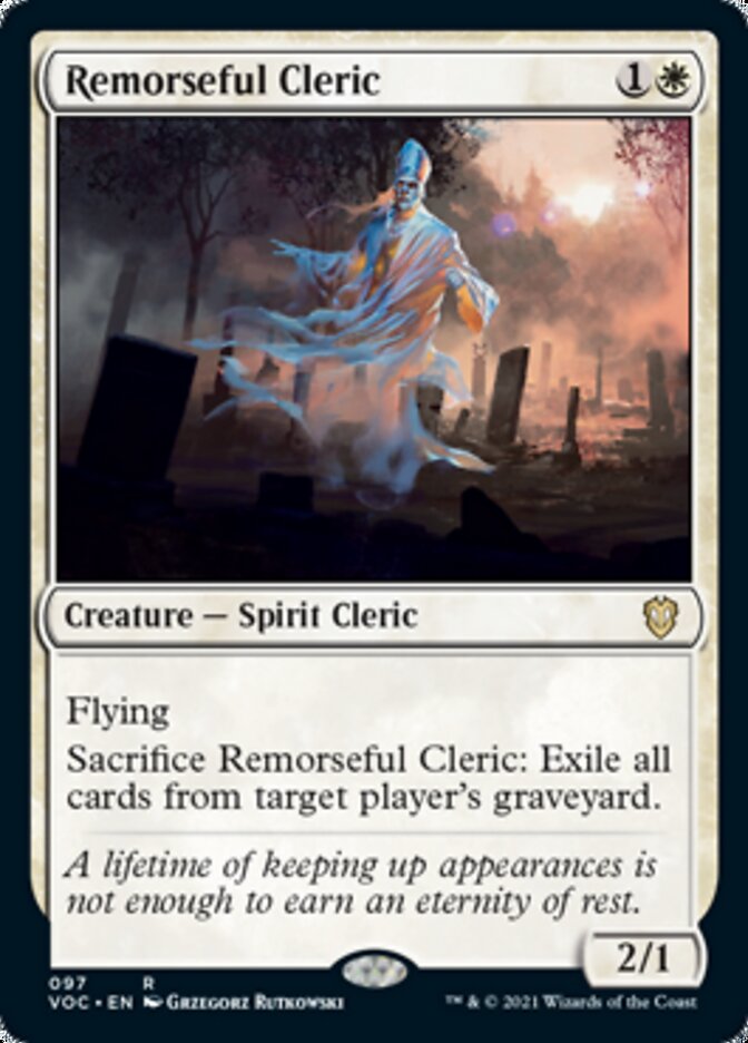 Remorseful Cleric [Innistrad: Crimson Vow Commander] | Total Play