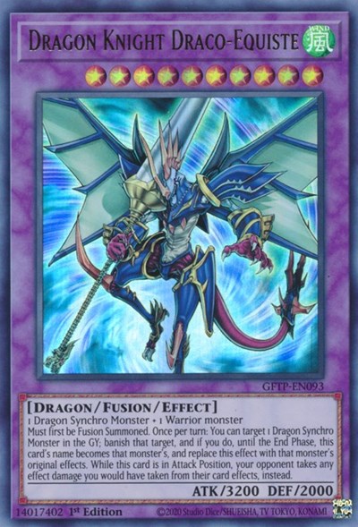 Dragon Knight Draco-Equiste [GFTP-EN093] Ultra Rare | Total Play