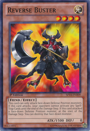 Reverse Buster [SP14-EN009] Starfoil Rare | Total Play