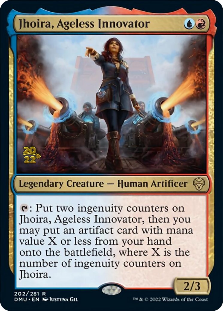 Jhoira, Ageless Innovator [Dominaria United Prerelease Promos] | Total Play