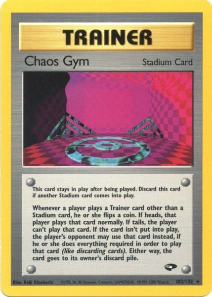 Chaos Gym (102/132) [Gym Challenge Unlimited] | Total Play