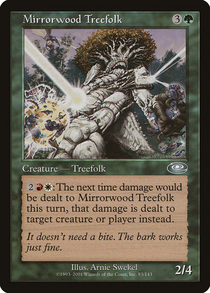 Mirrorwood Treefolk [Planeshift] | Total Play