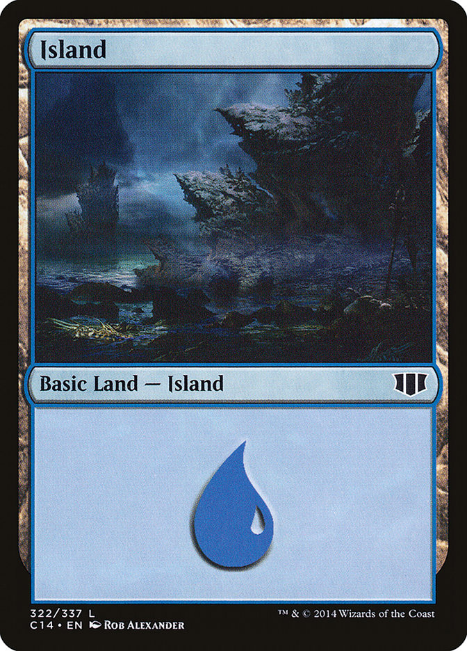 Island (322) [Commander 2014] | Total Play