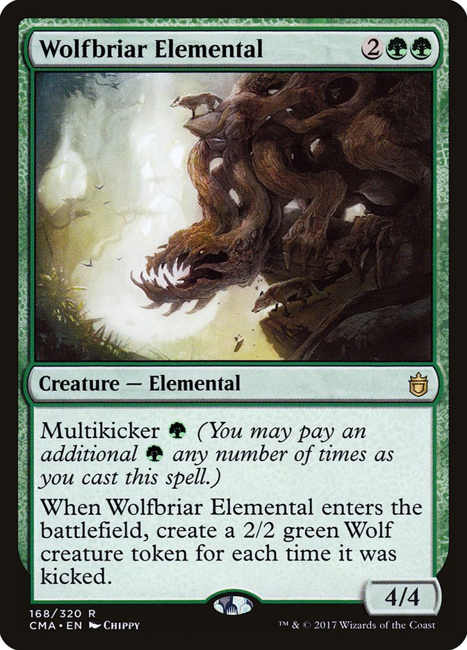 Wolfbriar Elemental [Commander Anthology] | Total Play