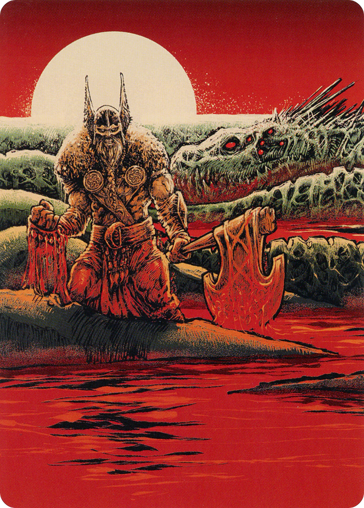 Fynn, the Fangbearer Art Card [March of the Machine Art Series] | Total Play