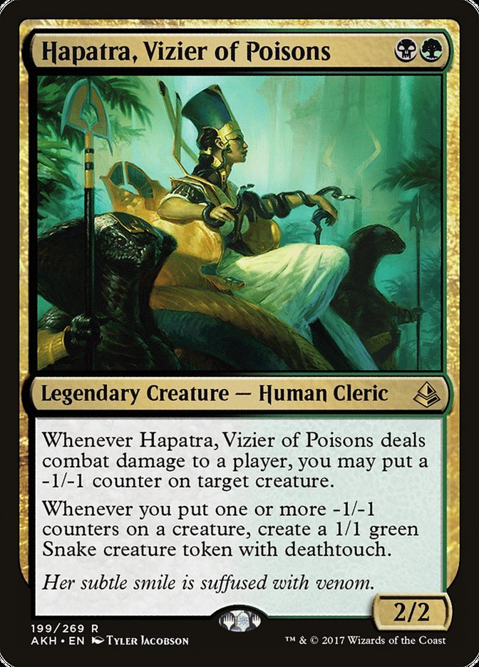 Hapatra, Vizier of Poisons [Amonkhet] | Total Play