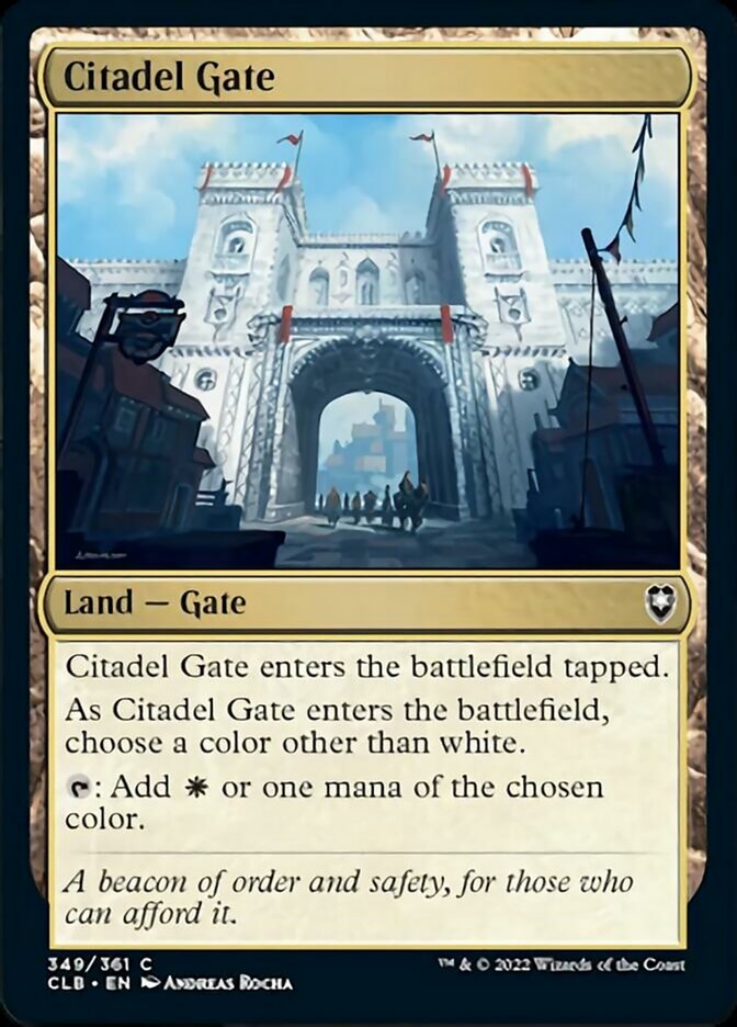 Citadel Gate [Commander Legends: Battle for Baldur's Gate] | Total Play