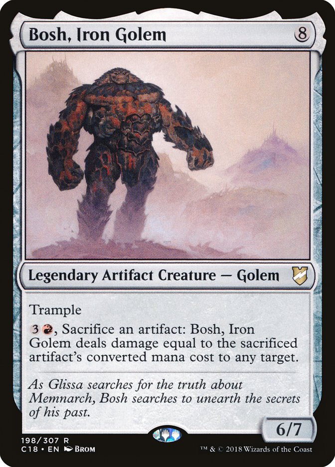 Bosh, Iron Golem [Commander 2018] | Total Play