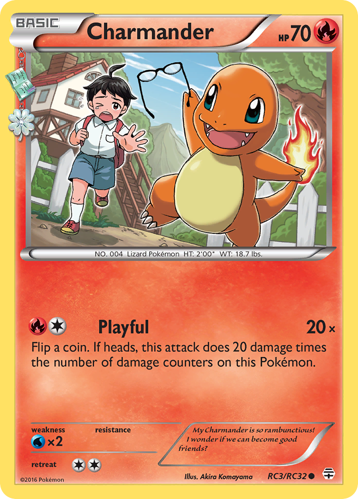 Charmander (RC3/RC32) [XY: Generations] | Total Play