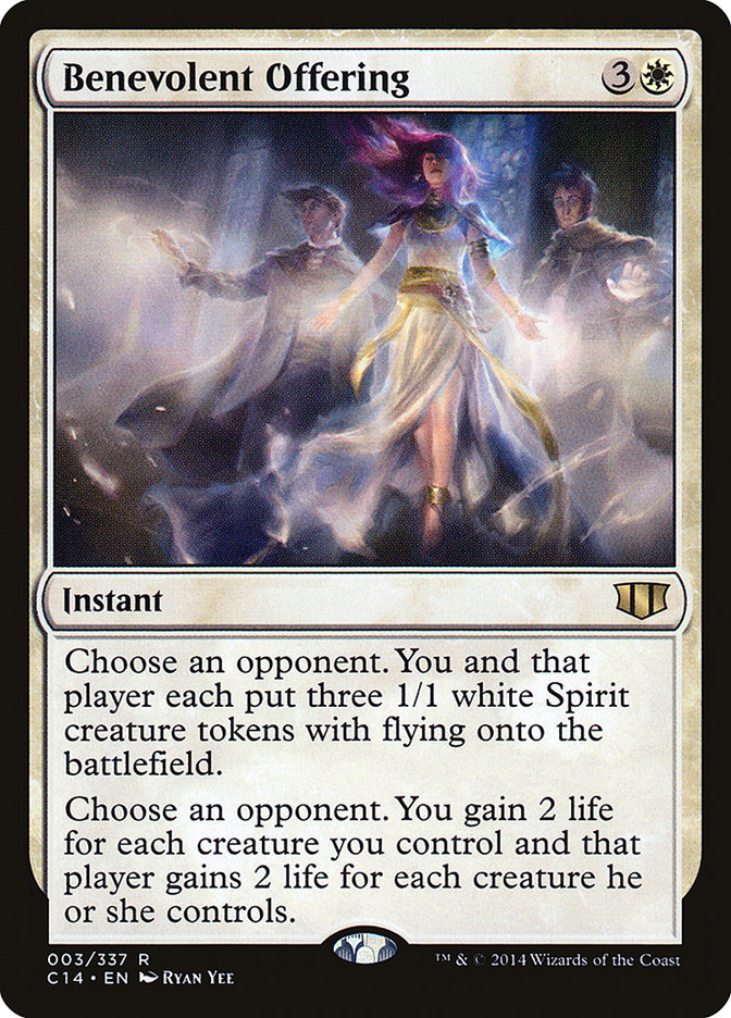 Benevolent Offering [Commander 2014] | Total Play