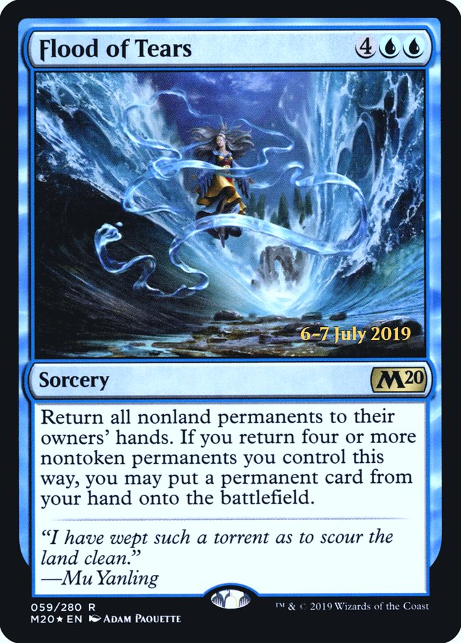 Flood of Tears [Core Set 2020 Prerelease Promos] | Total Play