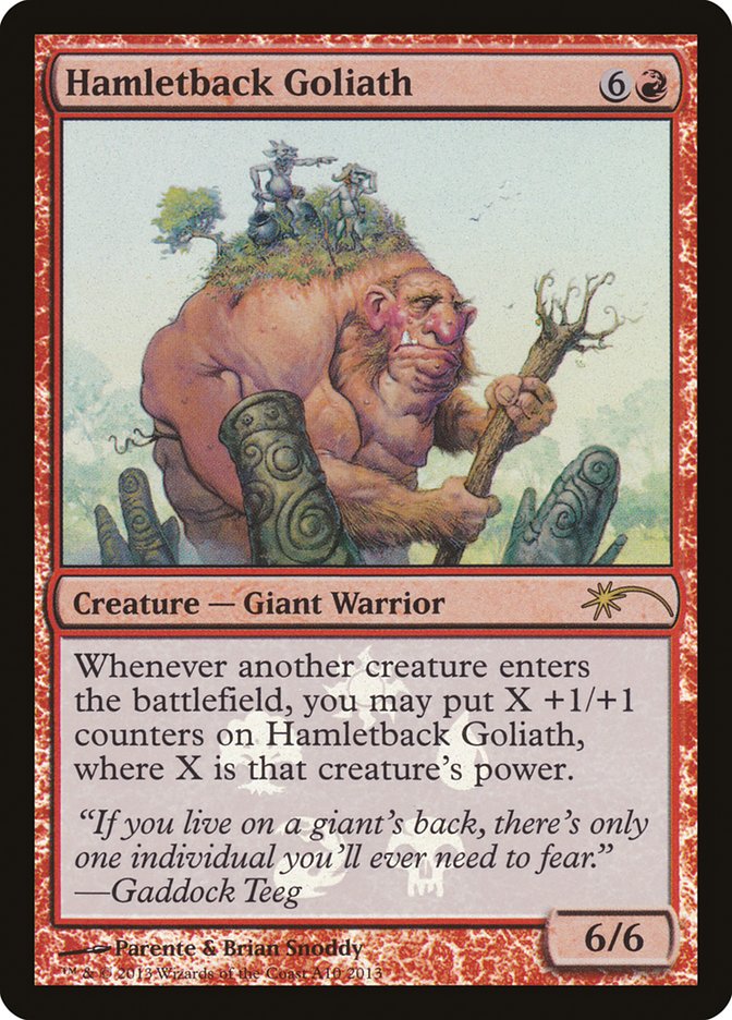 Hamletback Goliath [Resale Promos] | Total Play