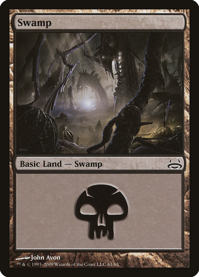 Swamp (61) [Duel Decks: Divine vs. Demonic] | Total Play