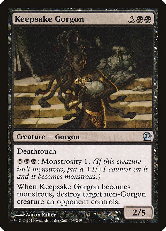 Keepsake Gorgon [Theros] | Total Play