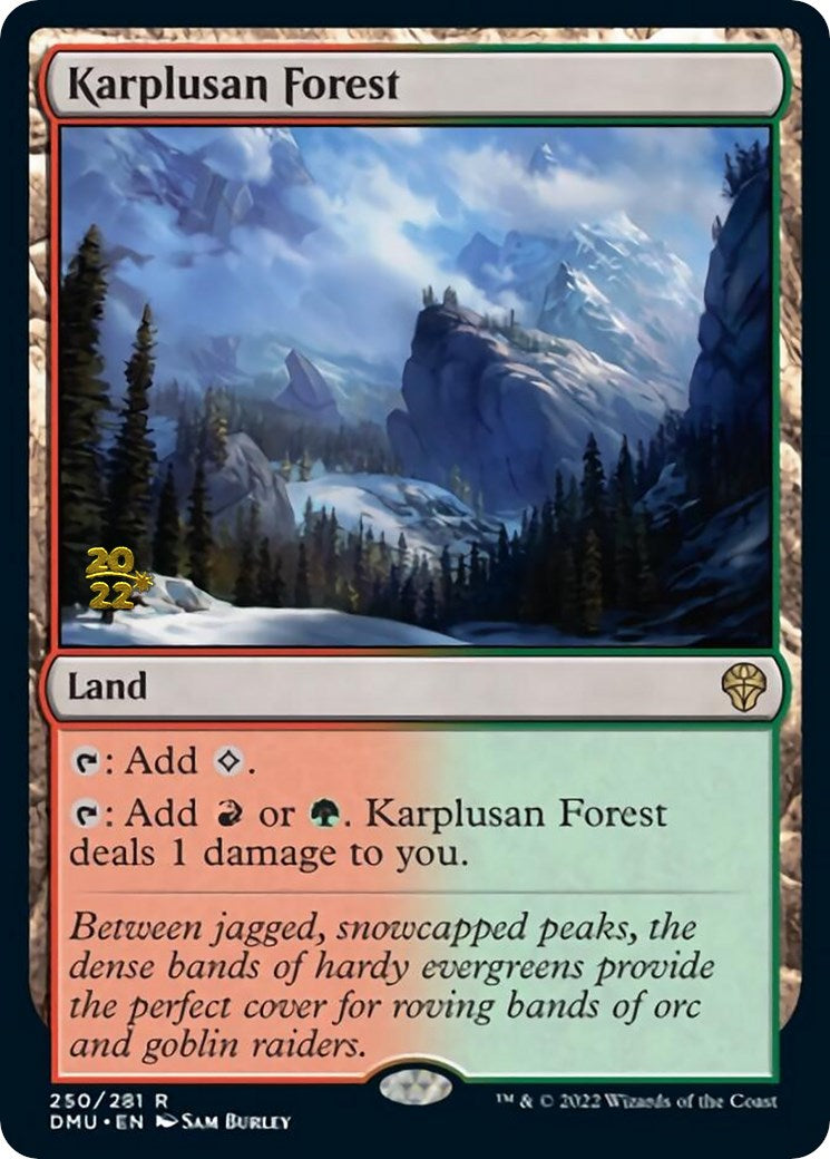 Karplusan Forest [Dominaria United Prerelease Promos] | Total Play