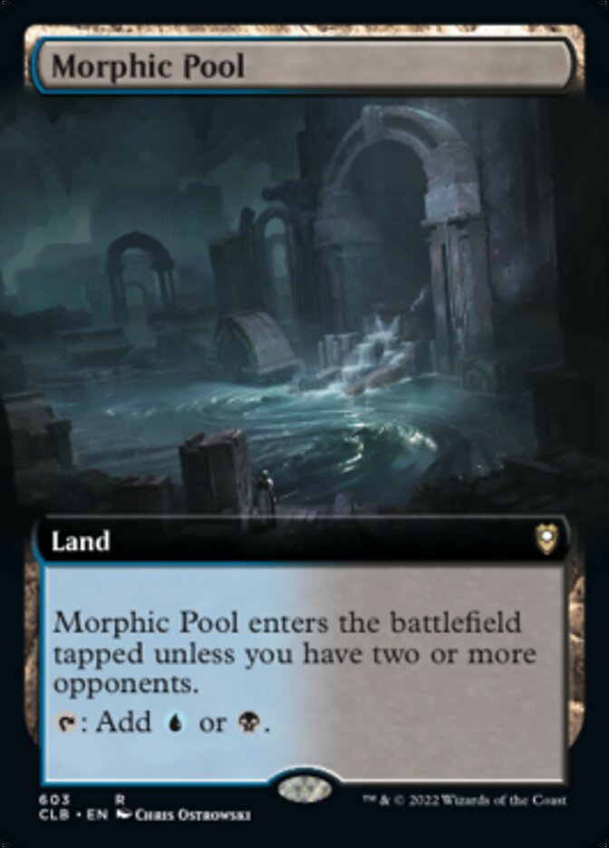 Morphic Pool (Extended Art) [Commander Legends: Battle for Baldur's Gate] | Total Play