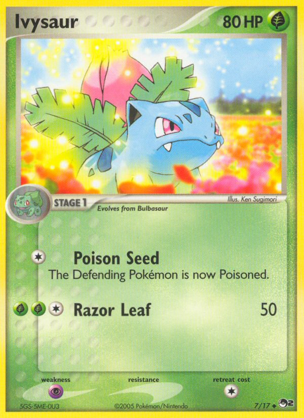 Ivysaur (7/17) [POP Series 2] | Total Play