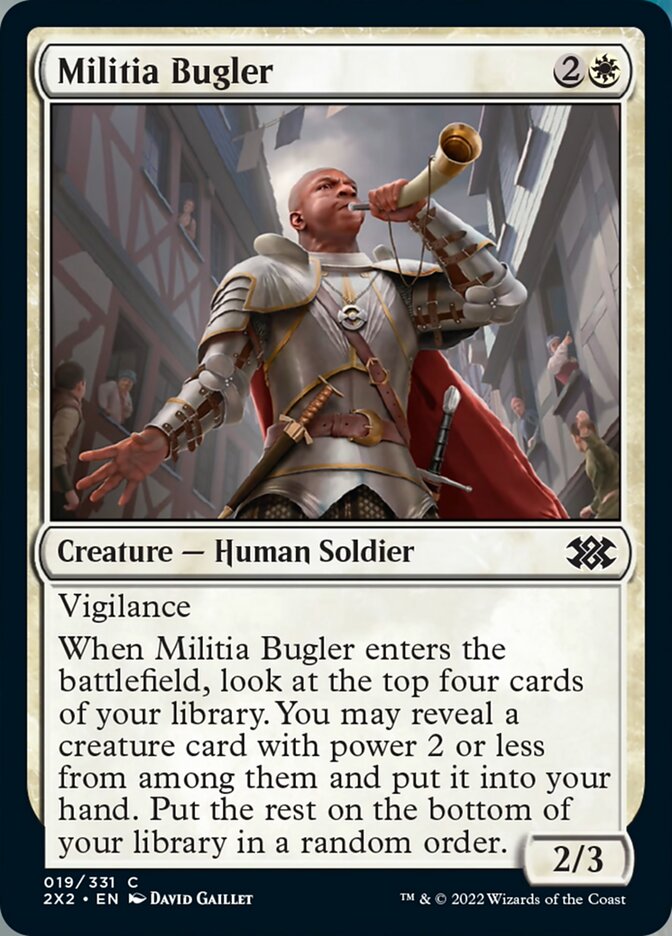 Militia Bugler [Double Masters 2022] | Total Play