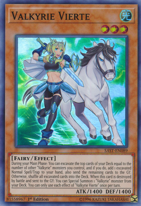 Valkyrie Vierte [SAST-EN089] Super Rare | Total Play