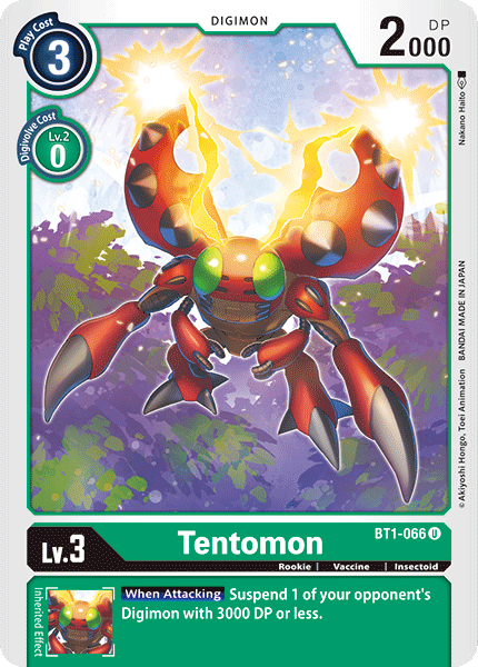 Tentomon [BT1-066] [Release Special Booster Ver.1.0] | Total Play