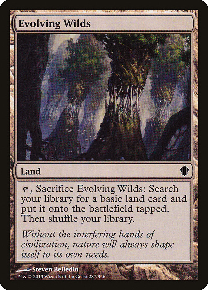 Evolving Wilds [Commander 2013] | Total Play