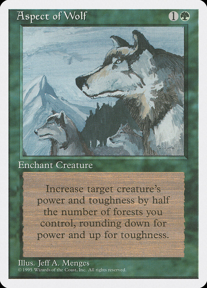 Aspect of Wolf [Fourth Edition] | Total Play