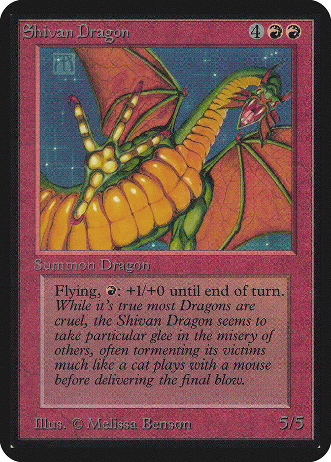 Shivan Dragon [Alpha Edition] | Total Play