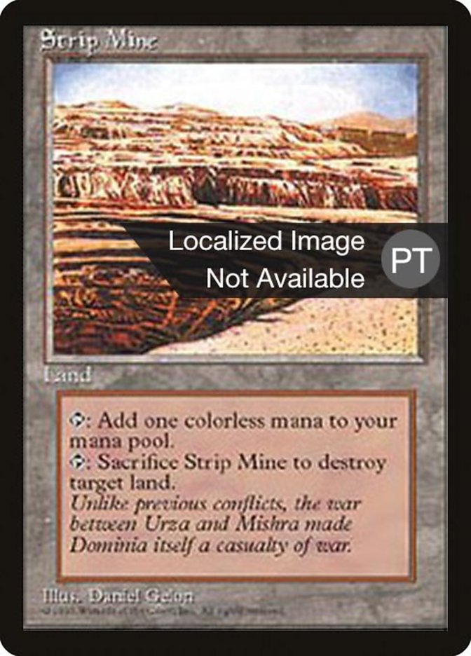 Strip Mine [Fourth Edition (Foreign Black Border)] | Total Play