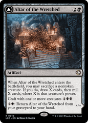 Altar of the Wretched // Wretched Bonemass [The Lost Caverns of Ixalan Commander] | Total Play