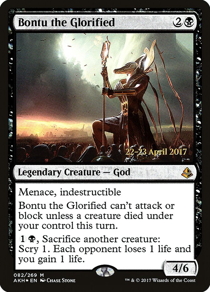 Bontu the Glorified [Amonkhet Prerelease Promos] | Total Play