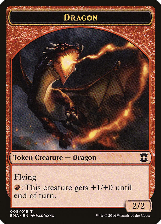 Dragon Token [Eternal Masters Tokens] | Total Play