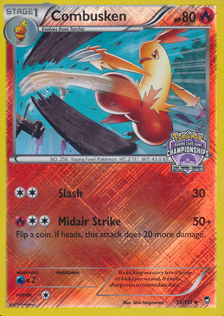 Combusken (13/111) (Championship Promo) [XY: Furious Fists] | Total Play