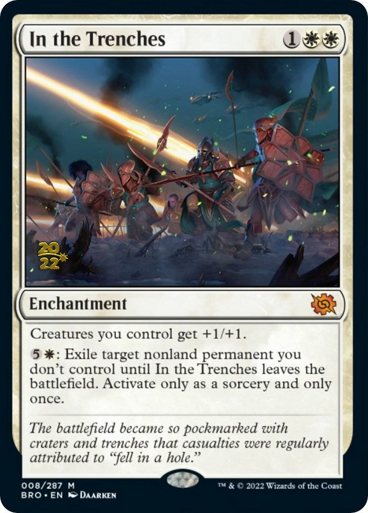 In the Trenches [The Brothers' War Prerelease Promos] | Total Play