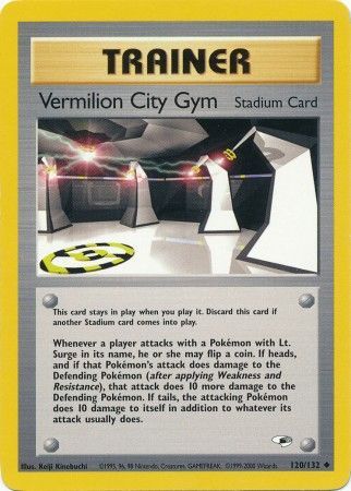 Vermilion City Gym (120/132) [Gym Heroes Unlimited] | Total Play