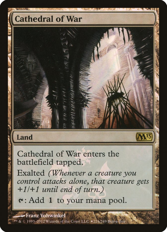 Cathedral of War (Buy-A-Box) [Magic 2013 Promos] | Total Play