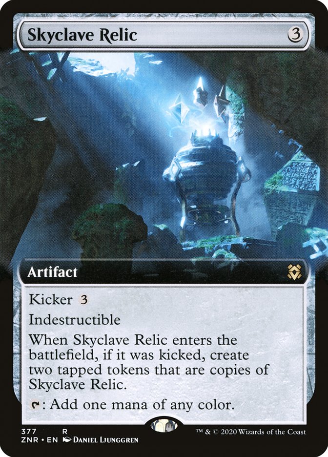 Skyclave Relic (Extended Art) [Zendikar Rising] | Total Play