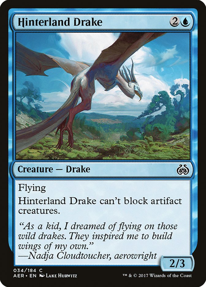 Hinterland Drake [Aether Revolt] | Total Play