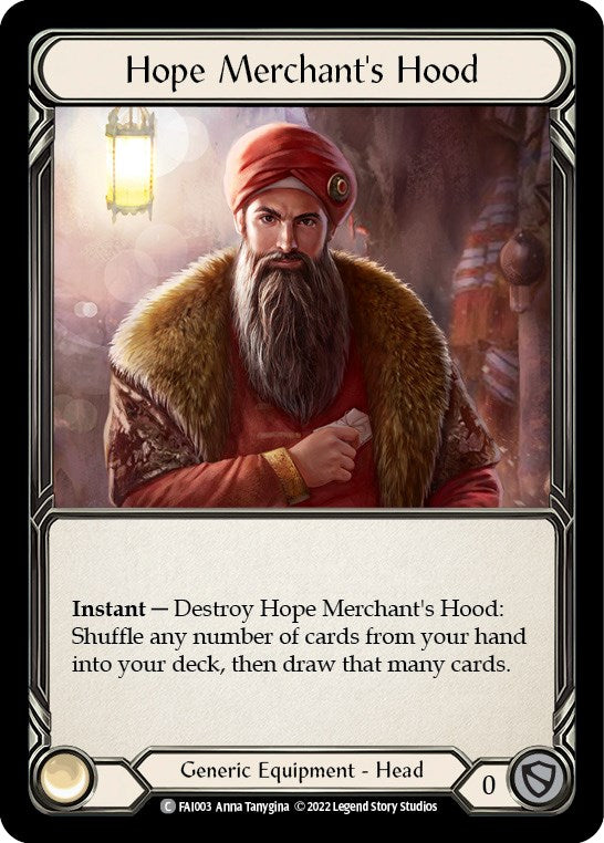 Hope Merchant's Hood [FAI003] (Uprising Fai Blitz Deck) | Total Play