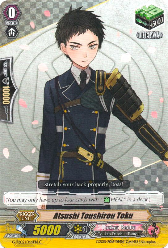Atsushi Toushirou Toku (G-TB02/044EN) [Touken Ranbu: ONLINE] | Total Play