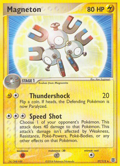 Magneton (27/112) [EX: FireRed & LeafGreen] | Total Play