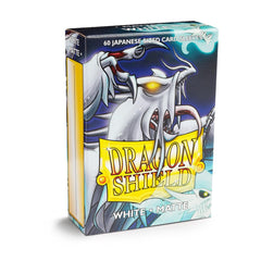 Dragon Shield: Japanese Size 60ct Sleeves - White (Matte) | Total Play