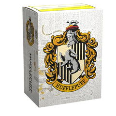 Dragon Shield: Standard 100ct Art Sleeves - Wizarding World (Hufflepuff) | Total Play