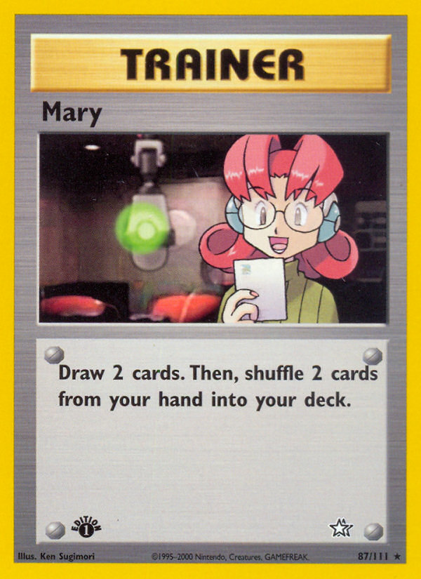 Mary (87/111) [Neo Genesis 1st Edition] | Total Play