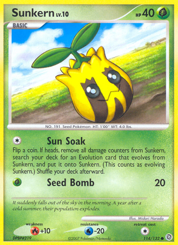 Sunkern (114/132) [Diamond & Pearl: Secret Wonders] | Total Play