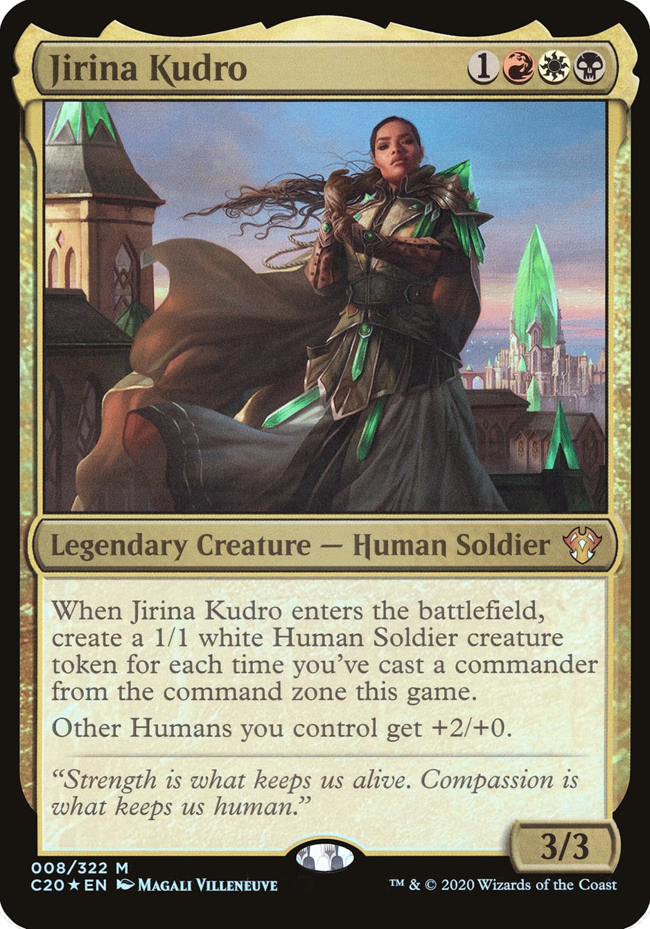 Jirina Kudro (Oversized) [Commander 2020 Oversized] | Total Play